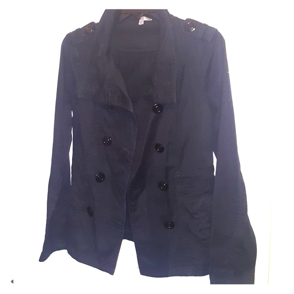 H&M Womans Light Pea Coat size 8 Medium